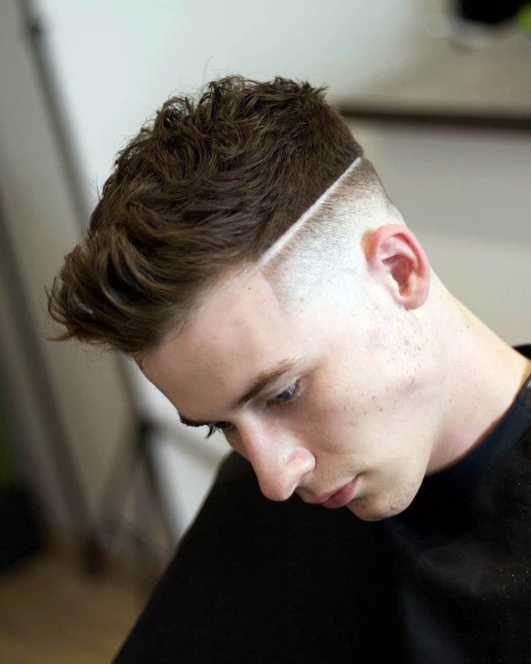 Trendy Slit Shave with Brush Up