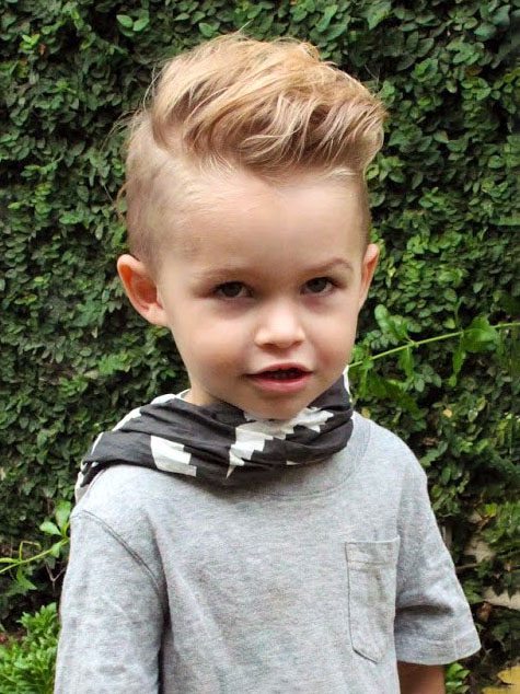 Featured image of post Boys Kids Pompadour - In this video, i will transform a mohawk into a pompadour.