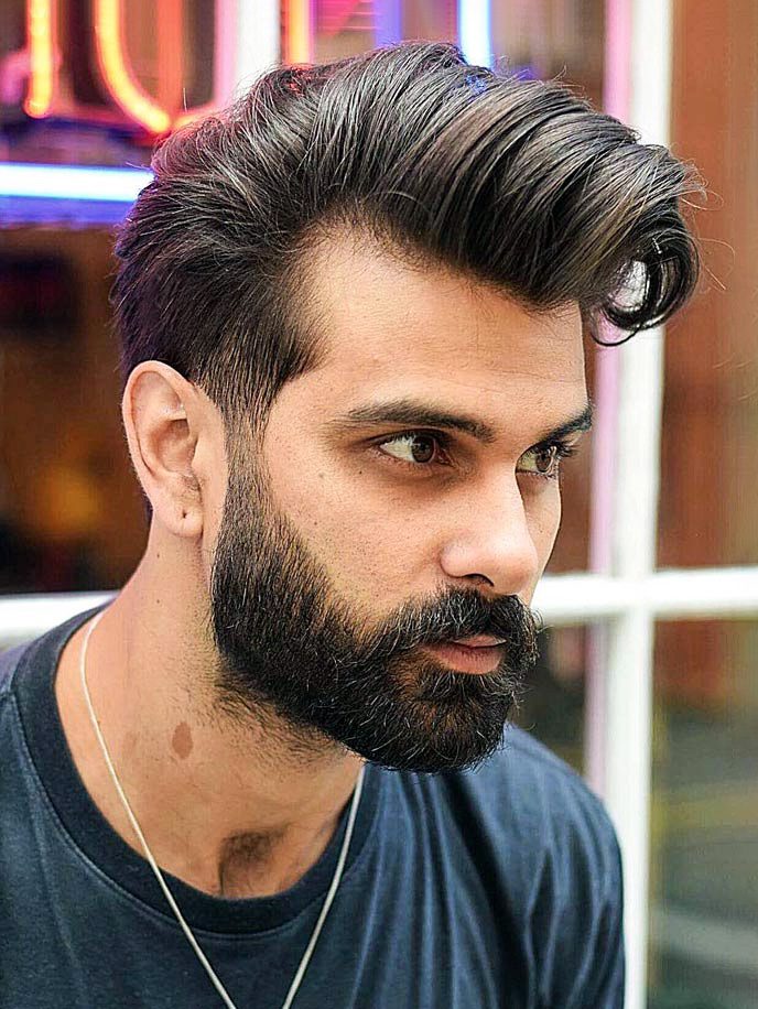 High Quiff Hairstyle for Men