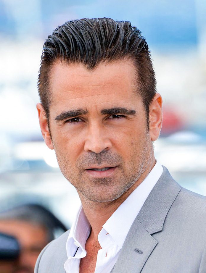 Colin Farrell's Slicked Back