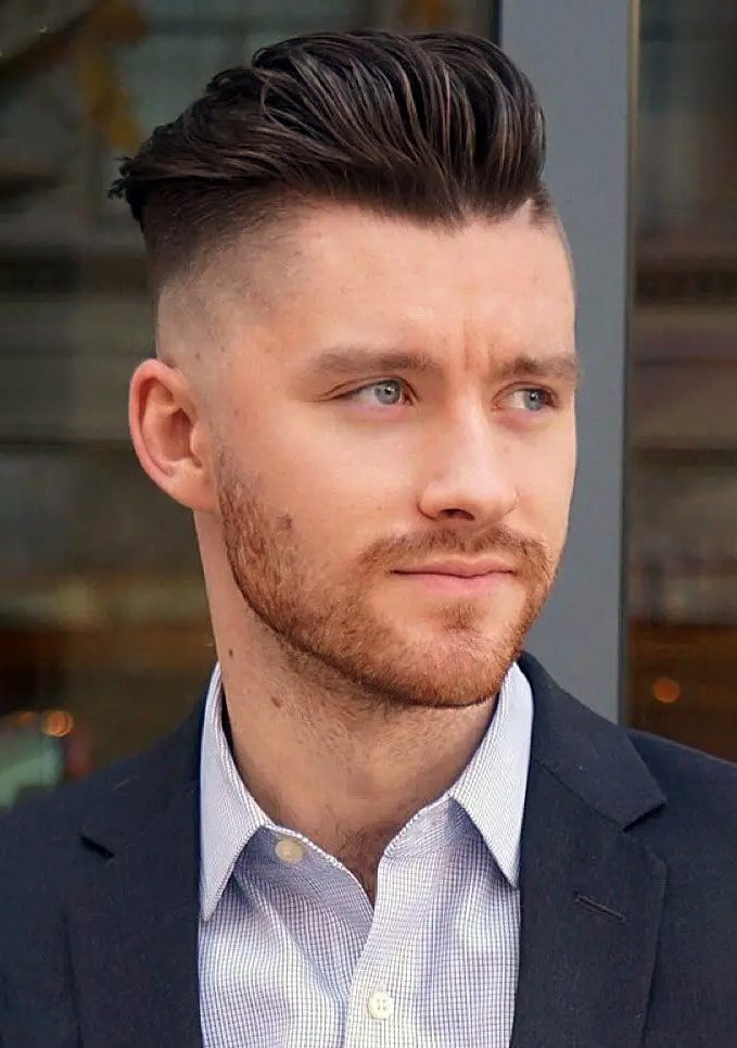 Classy Undercut with Wavy Top