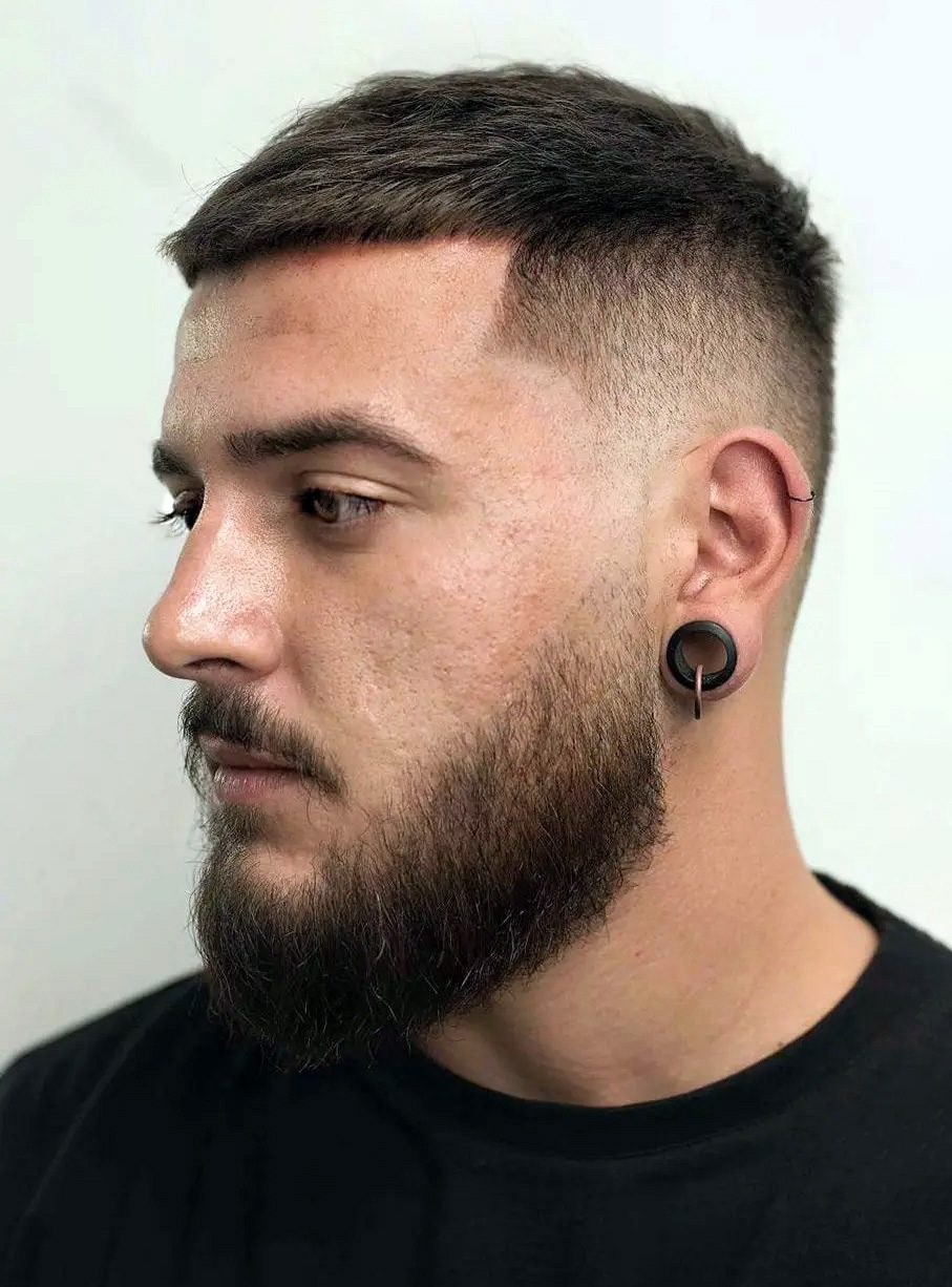 35 Stylish Crew Cut Hairstyles For Men in 2023