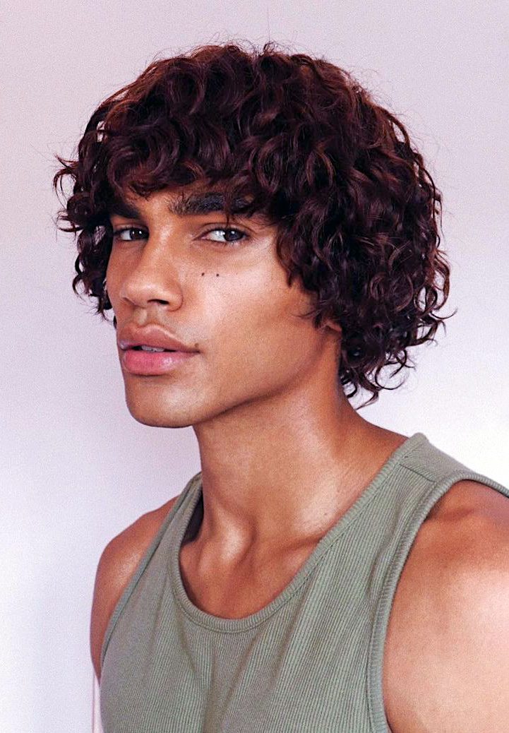 40 Popular Perm Hairstyles For Men in 2024 | Permed hairstyles, Long hair  perm, Curly hair styles