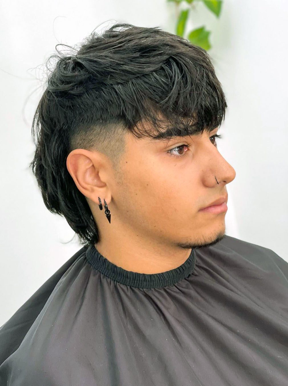 Mullet with Long Choppy Fringe