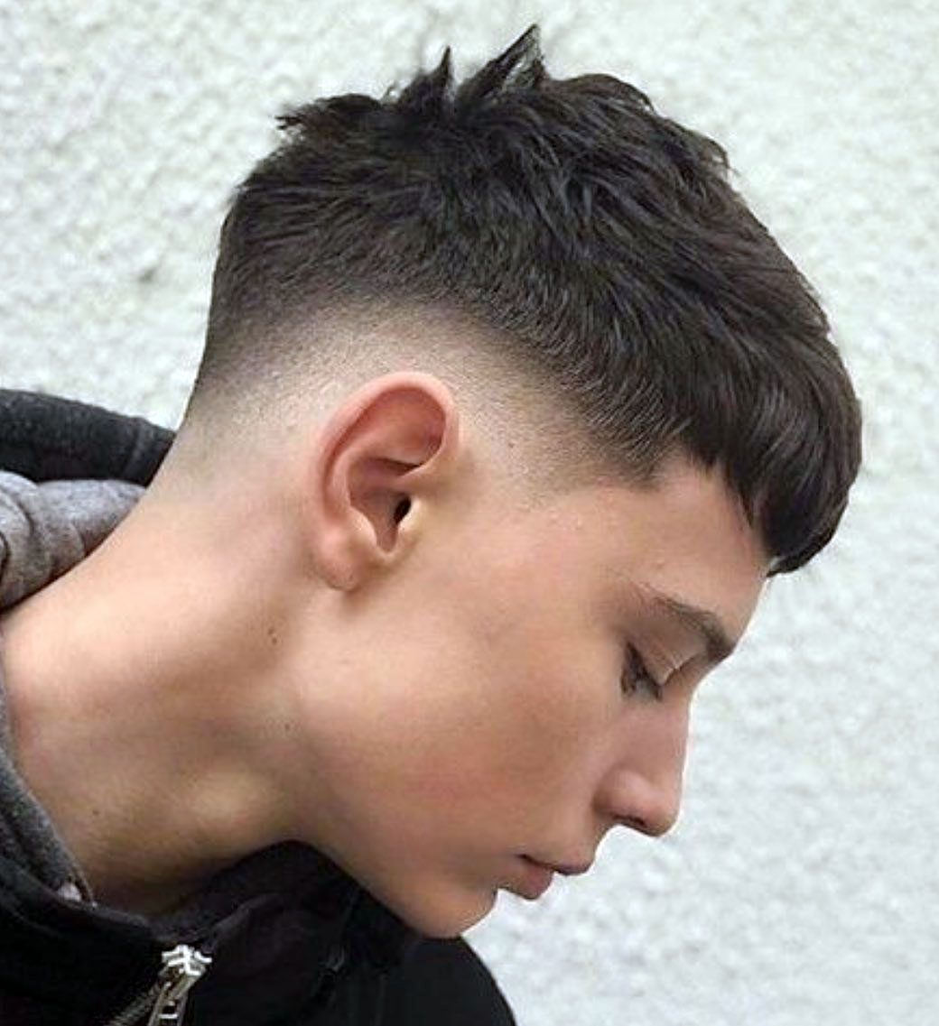 Crew Cut with Drop Fade