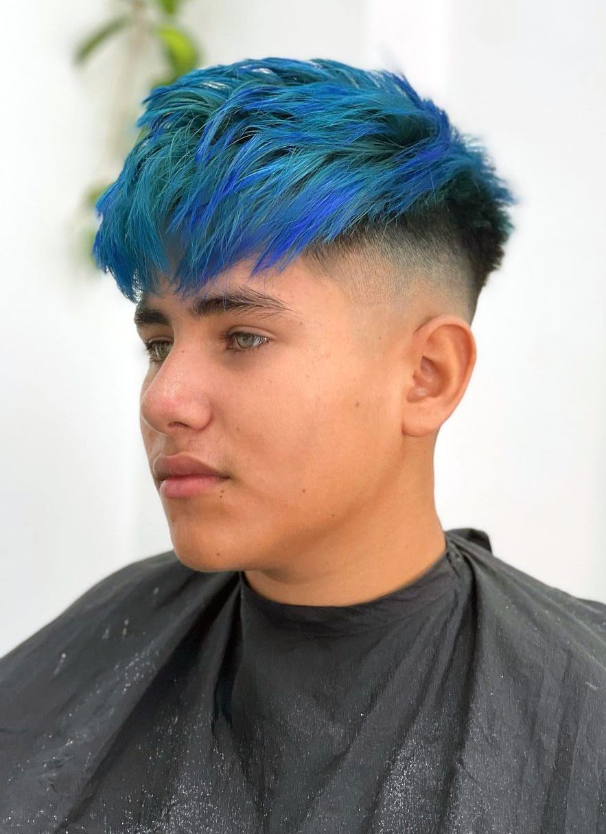 Show Off Your Dyed Hair: 10 Colorful Men'S Hairstyles | Haircut Inspiration