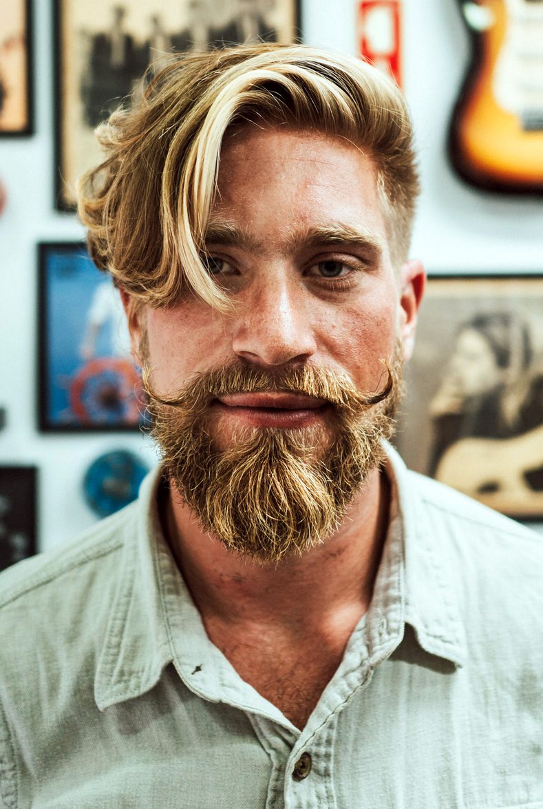 Thick Elephant Trunk with Beard