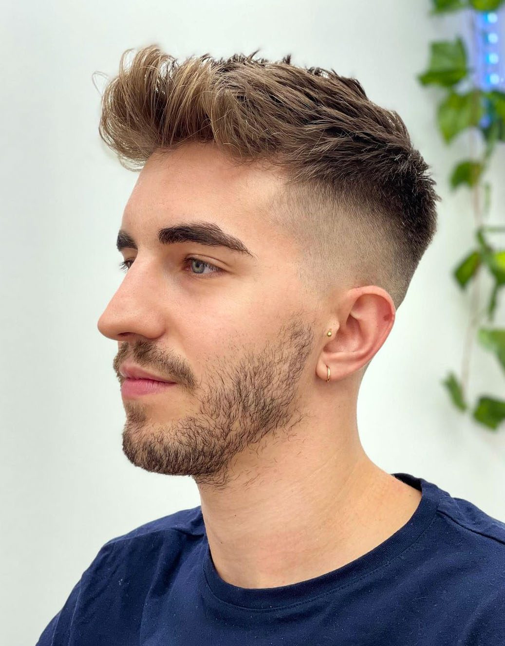 taper fade haircut for white men