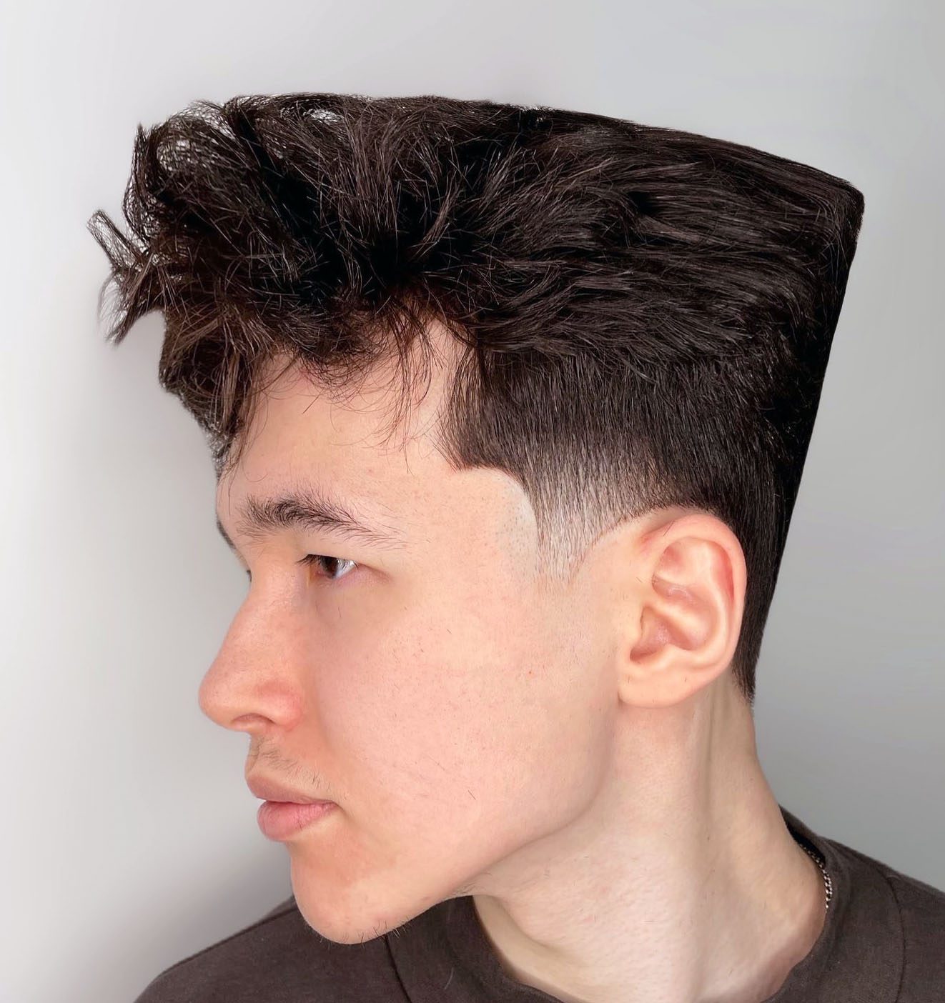 Styled Upright Flat Top