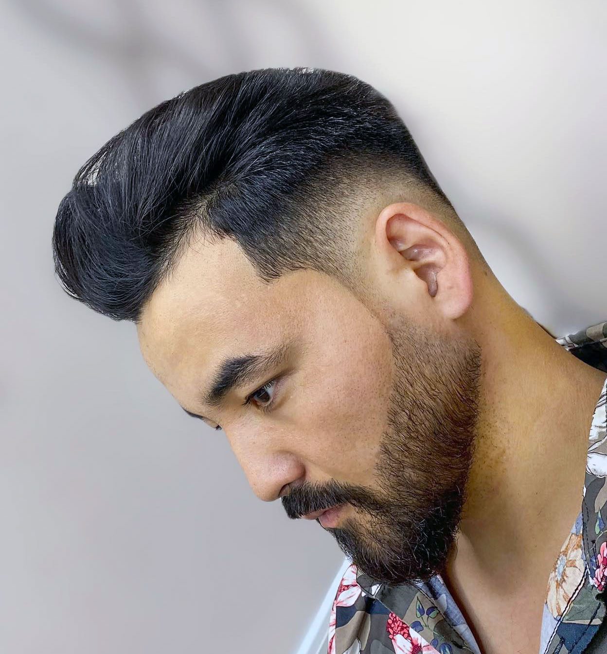 Pompadour with Tape-up