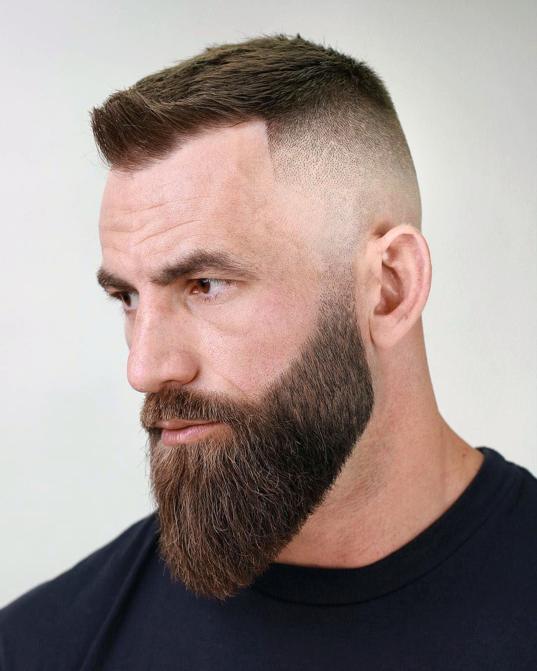 High and Tight with Full Beard