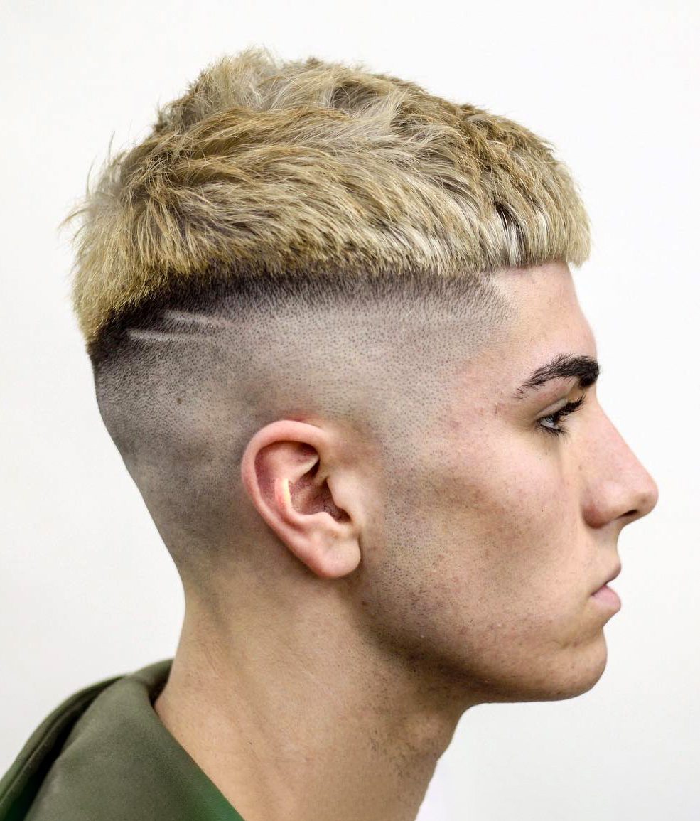Skin Fade with Disconnected Undercut