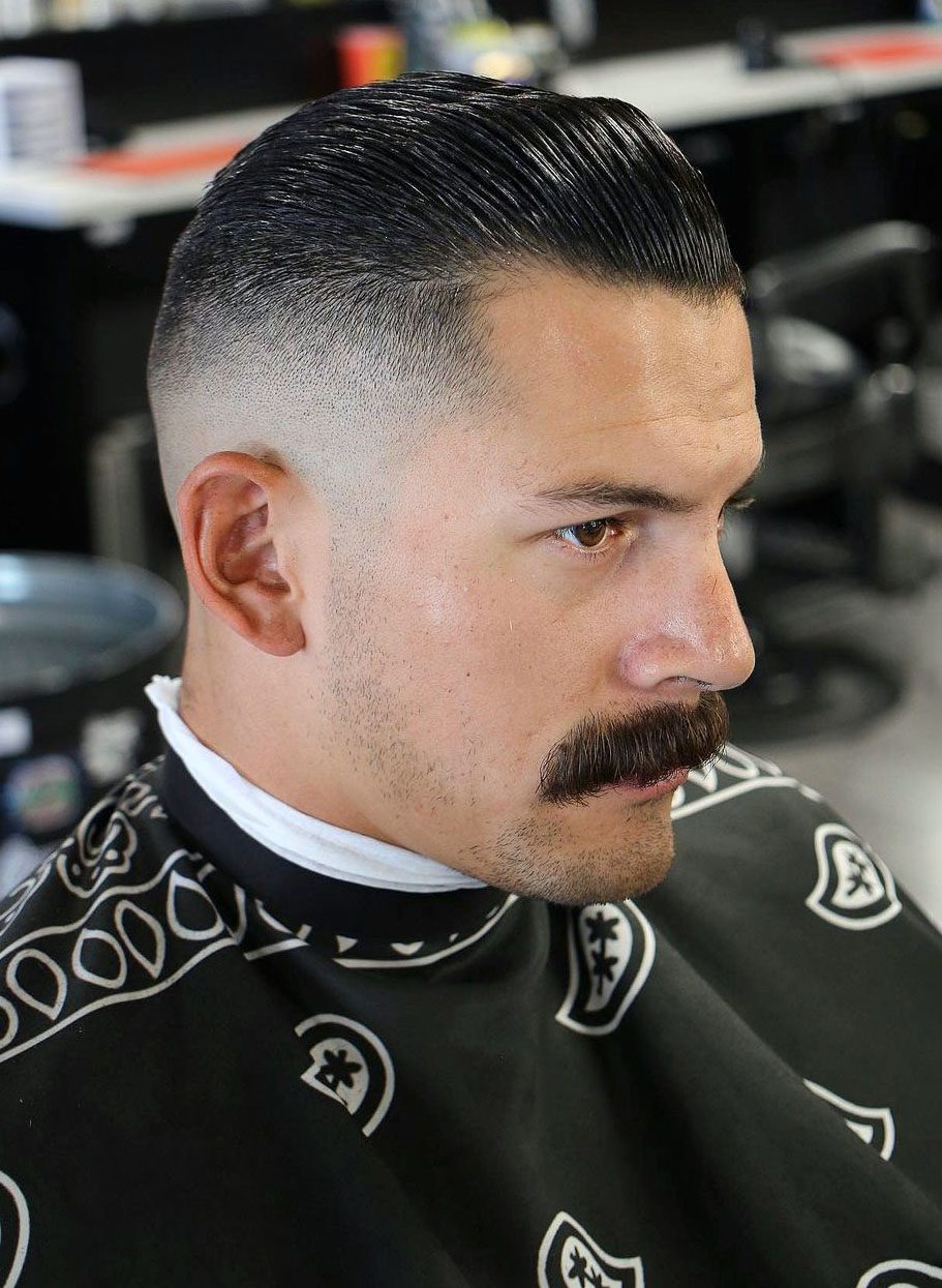 20 Best Slicked Back Hairstyles  Haircuts for Men  Man of Many