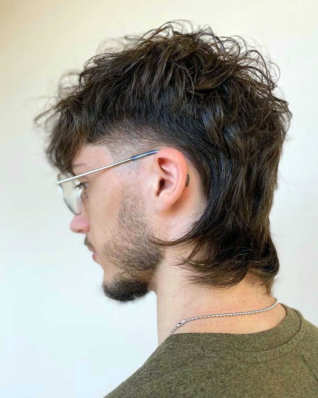 Wavy Hair with Short Mullet