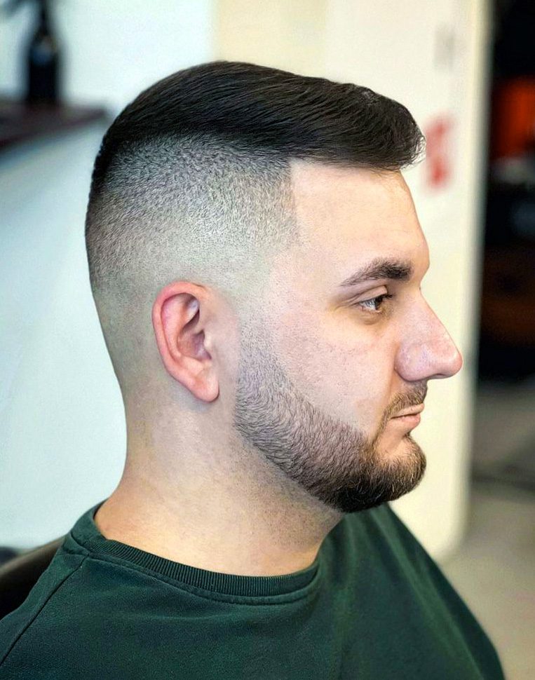 Buzz Cut-Faux Hawk Fusion Hair Style