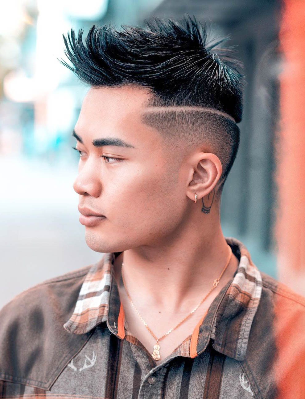 Korean Spiky Hairstyle For Men