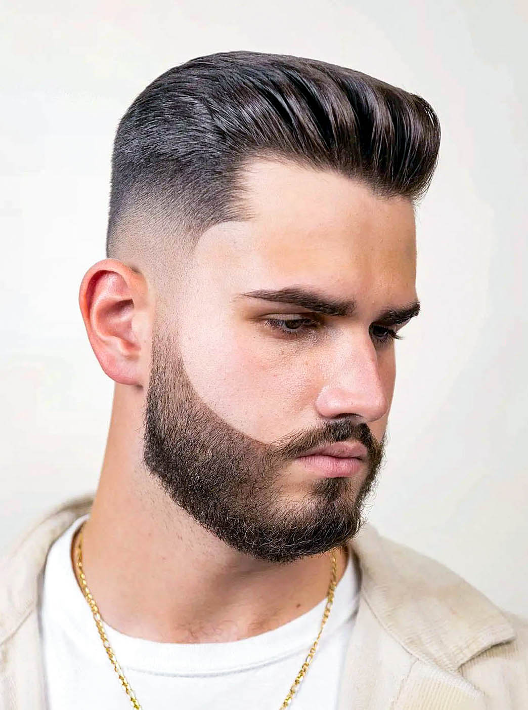 Skin Fade with Neat Quiff