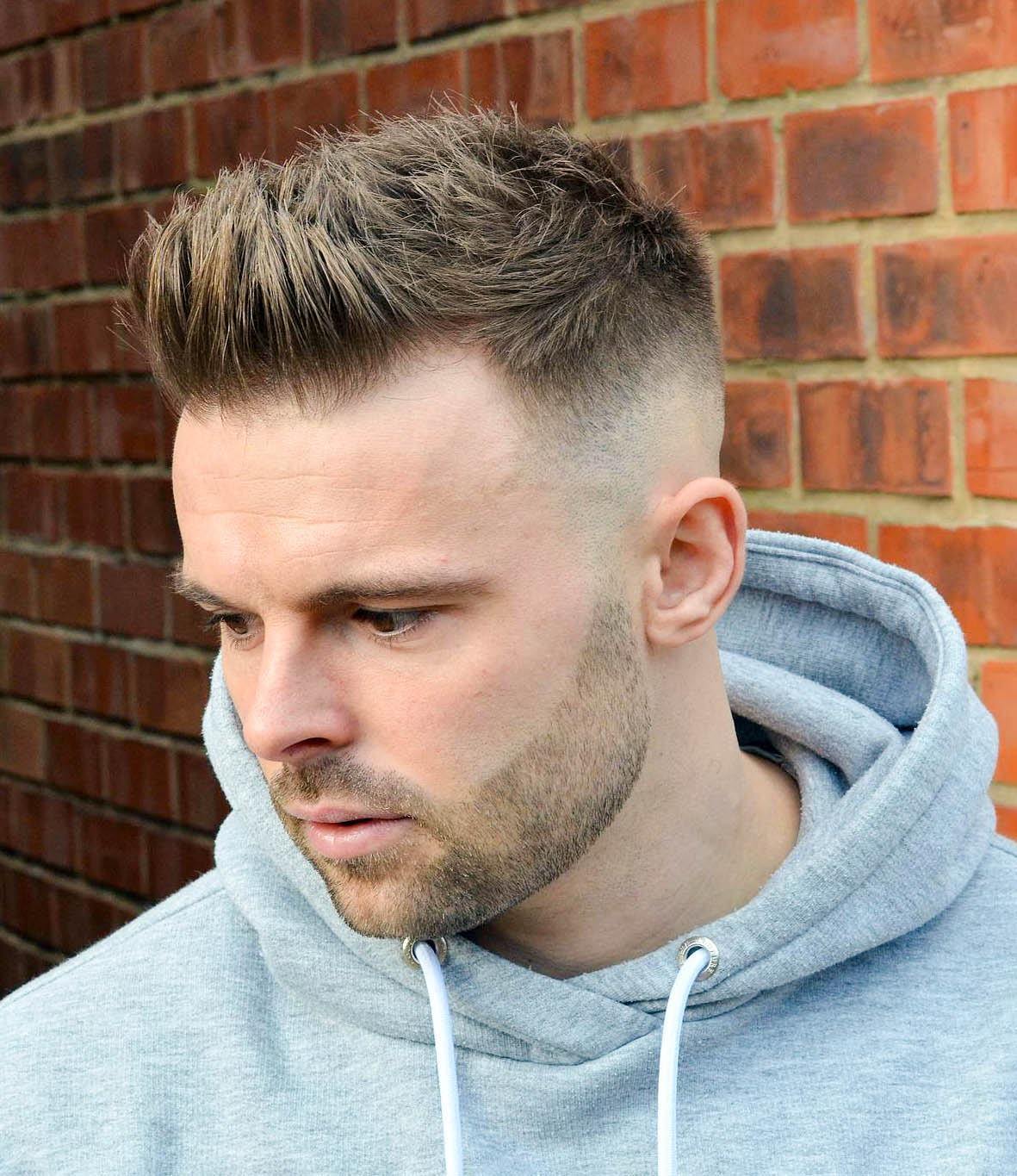 Straight shop haircut mens