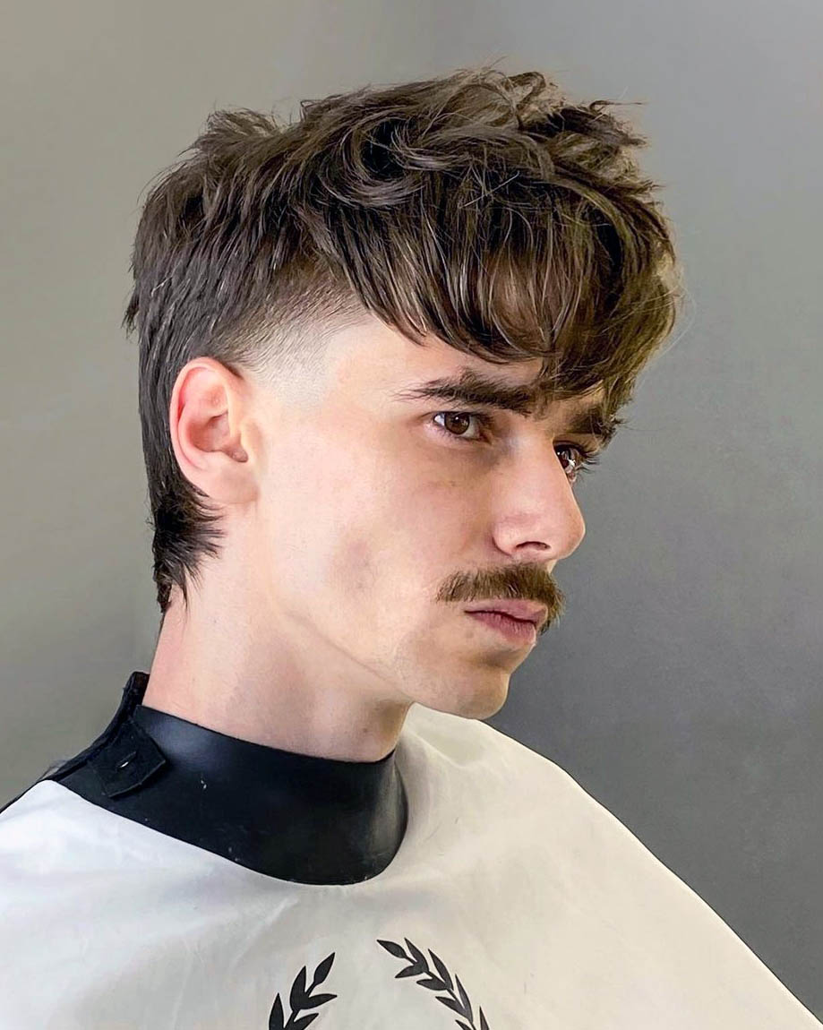 40 Best Fringe Haircuts For Men in 2023  Curly hair fade Mens haircuts  short Haircuts for men