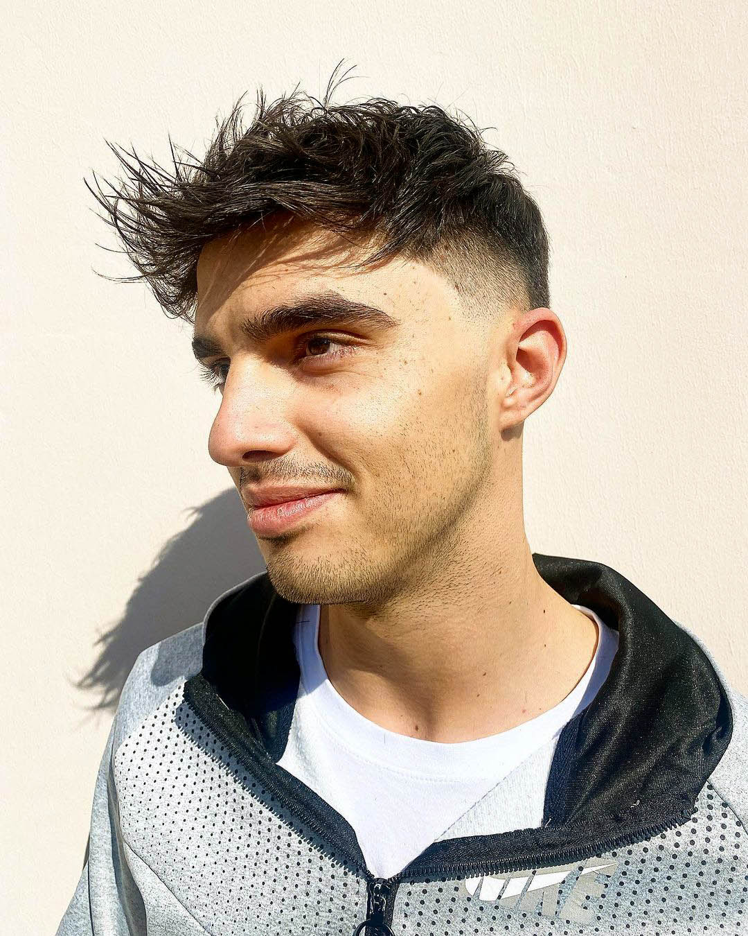 Messy Spiky Style for Thin Hair