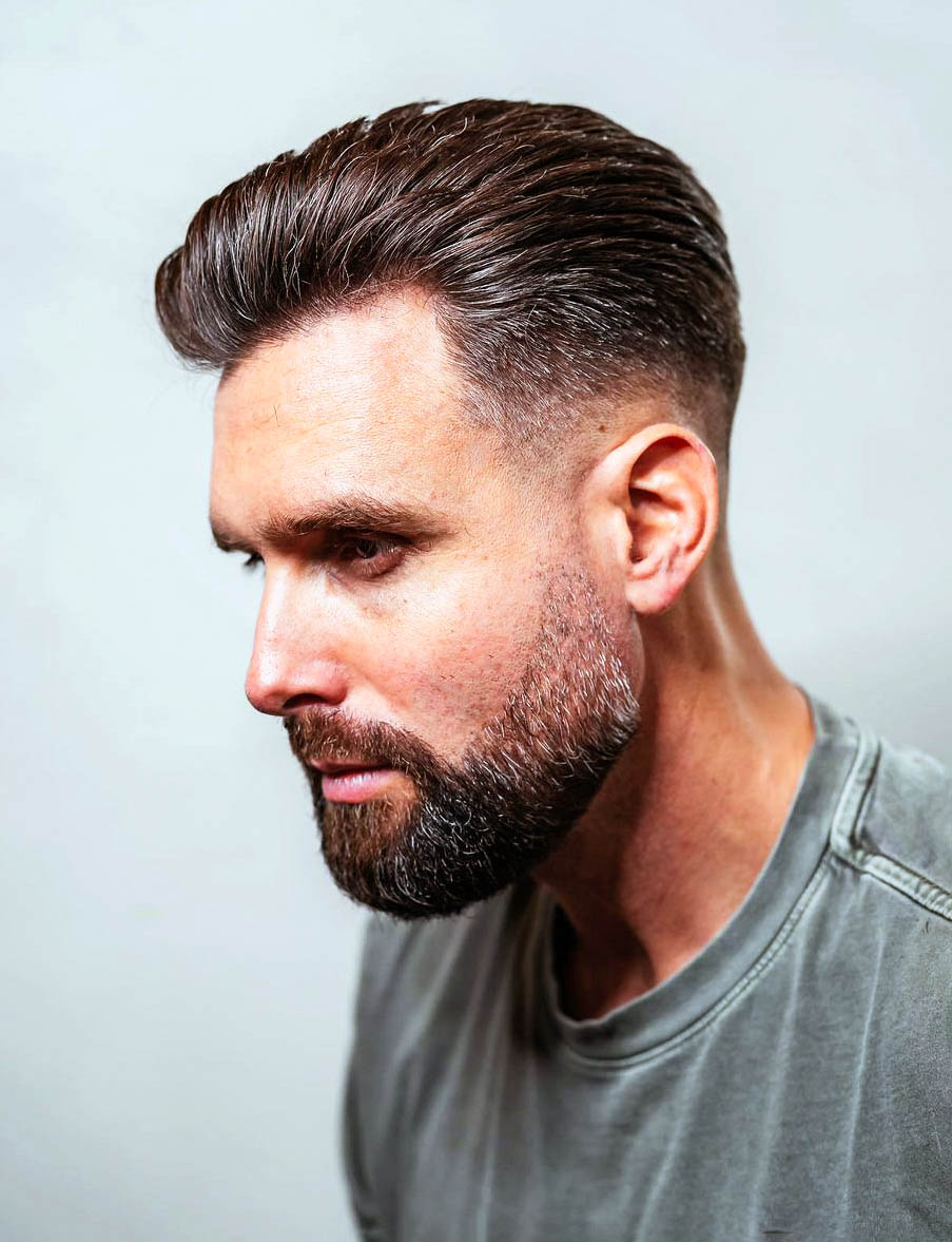 25 Best Hairstyles For A Receding Hairline Mens Hairstyles Mens