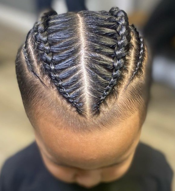 Mixed Cornrows