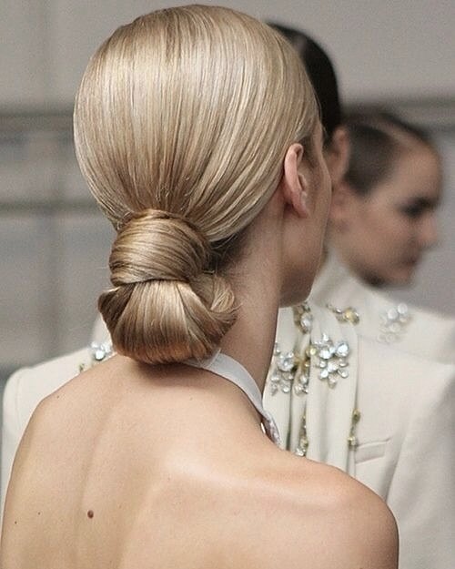 Slicked Back Bun