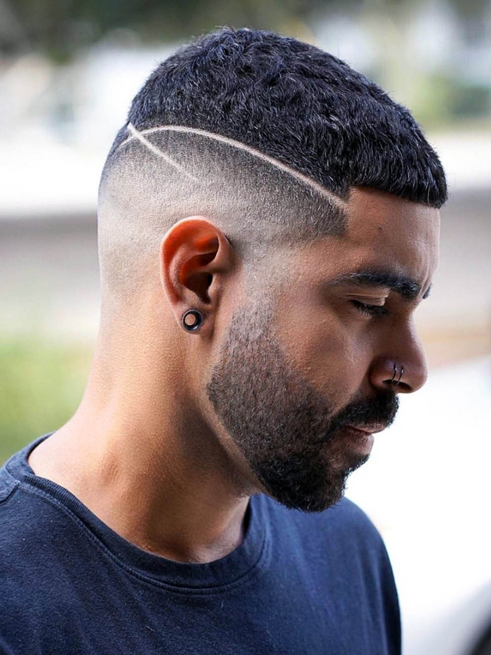 fade blade haircut