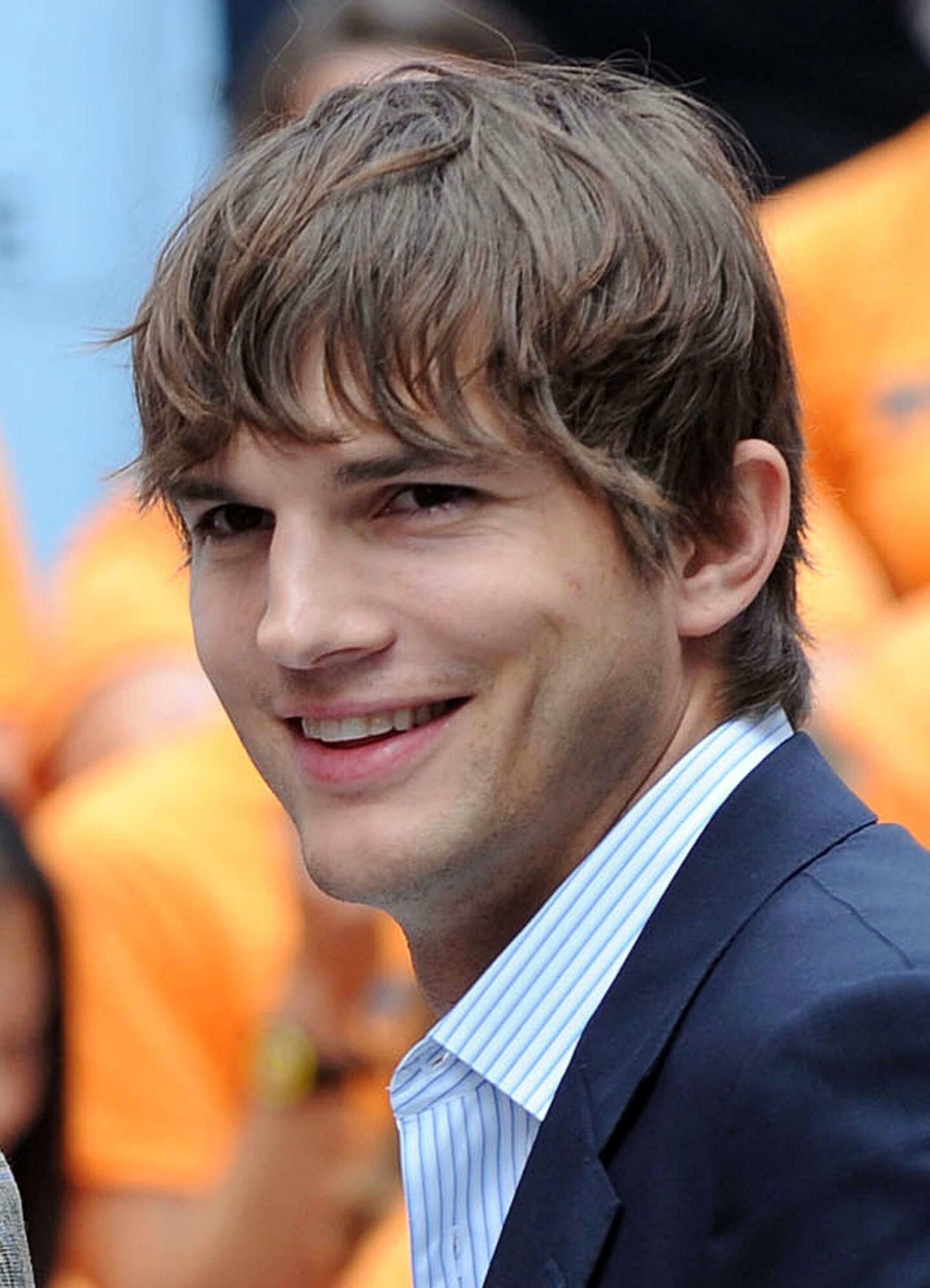 Ashton Kutcher’s Straight Fringe.
