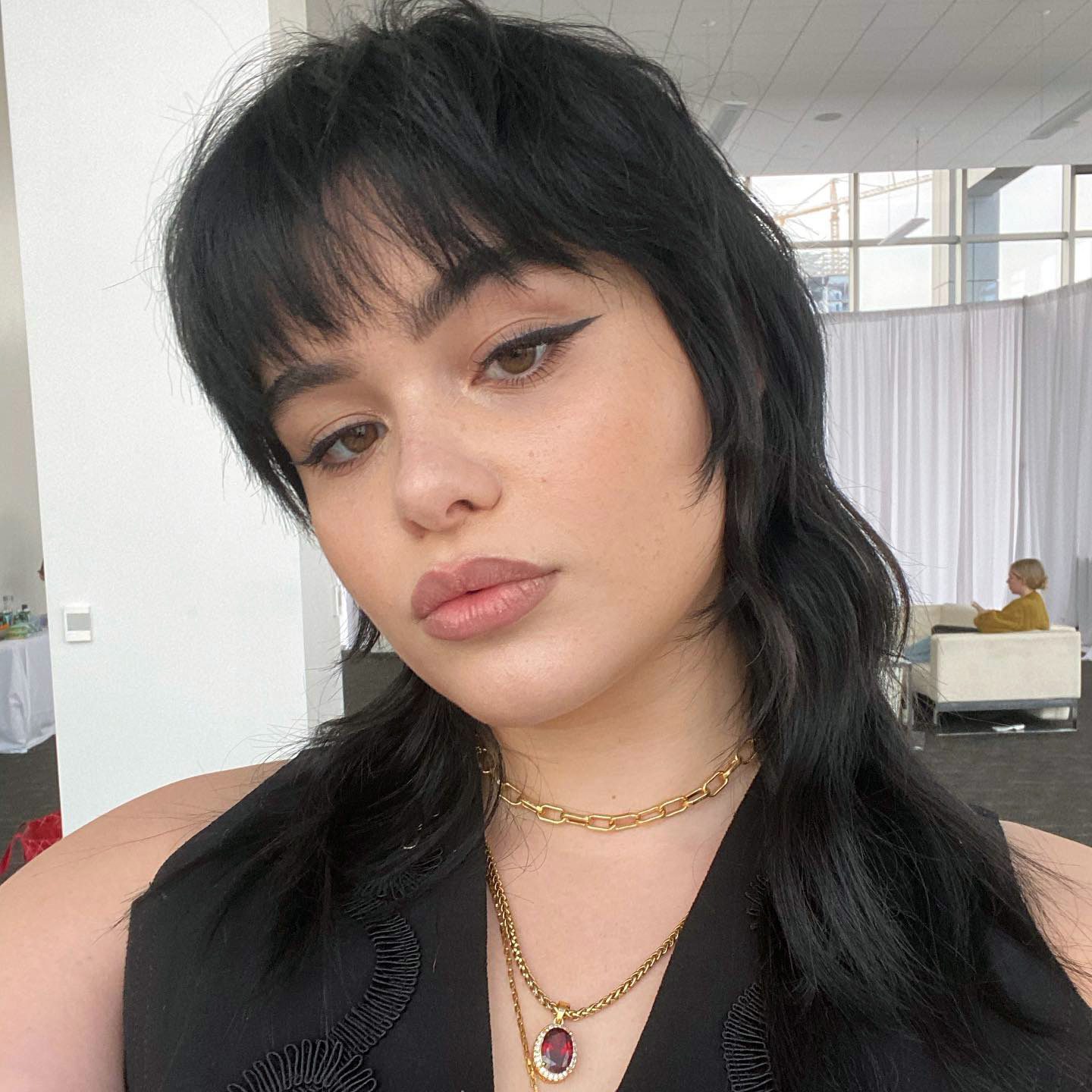 Barbie Ferreira's Take on the Mullet Trend