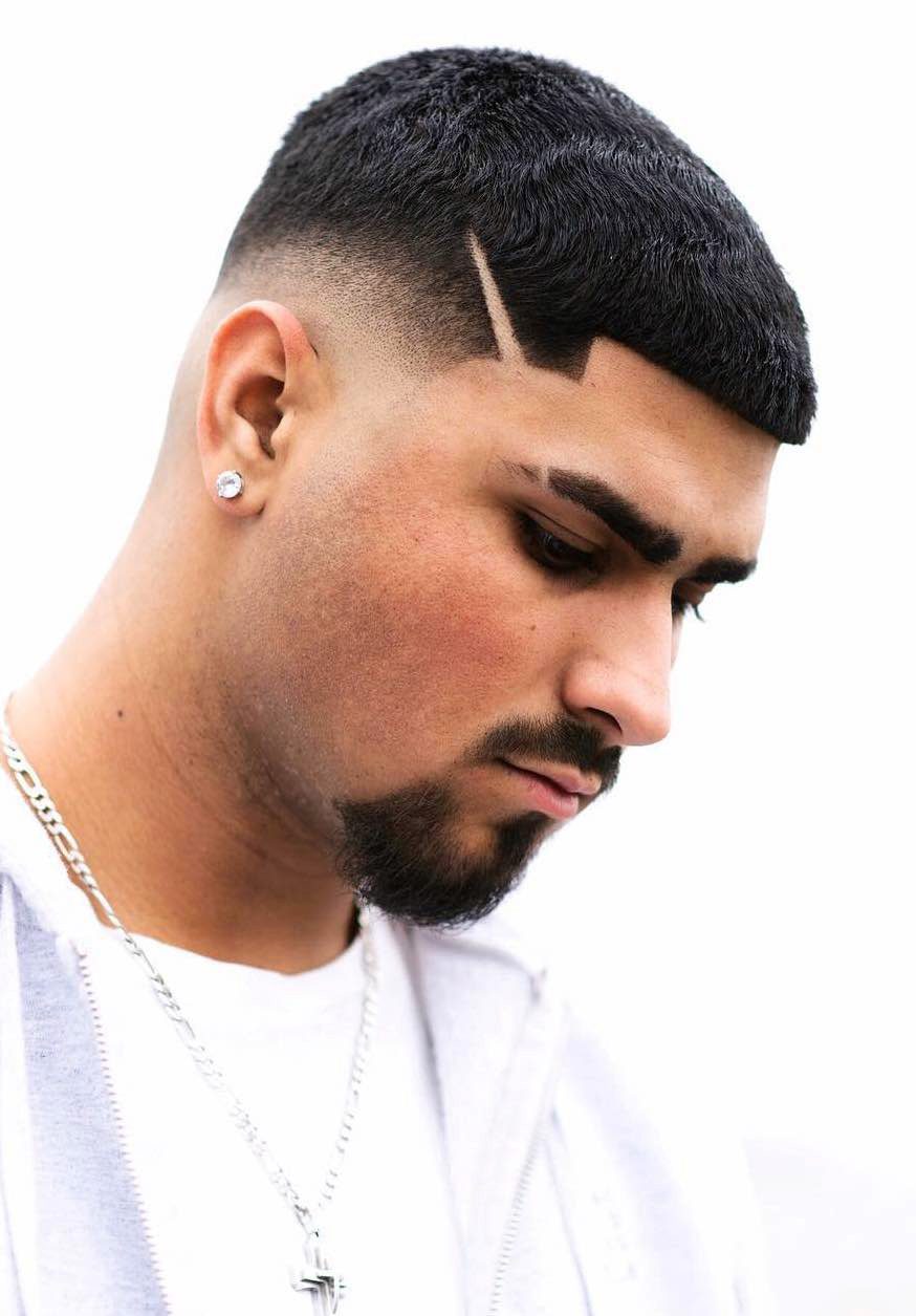 Blend of Line Up Low Fade and Slit