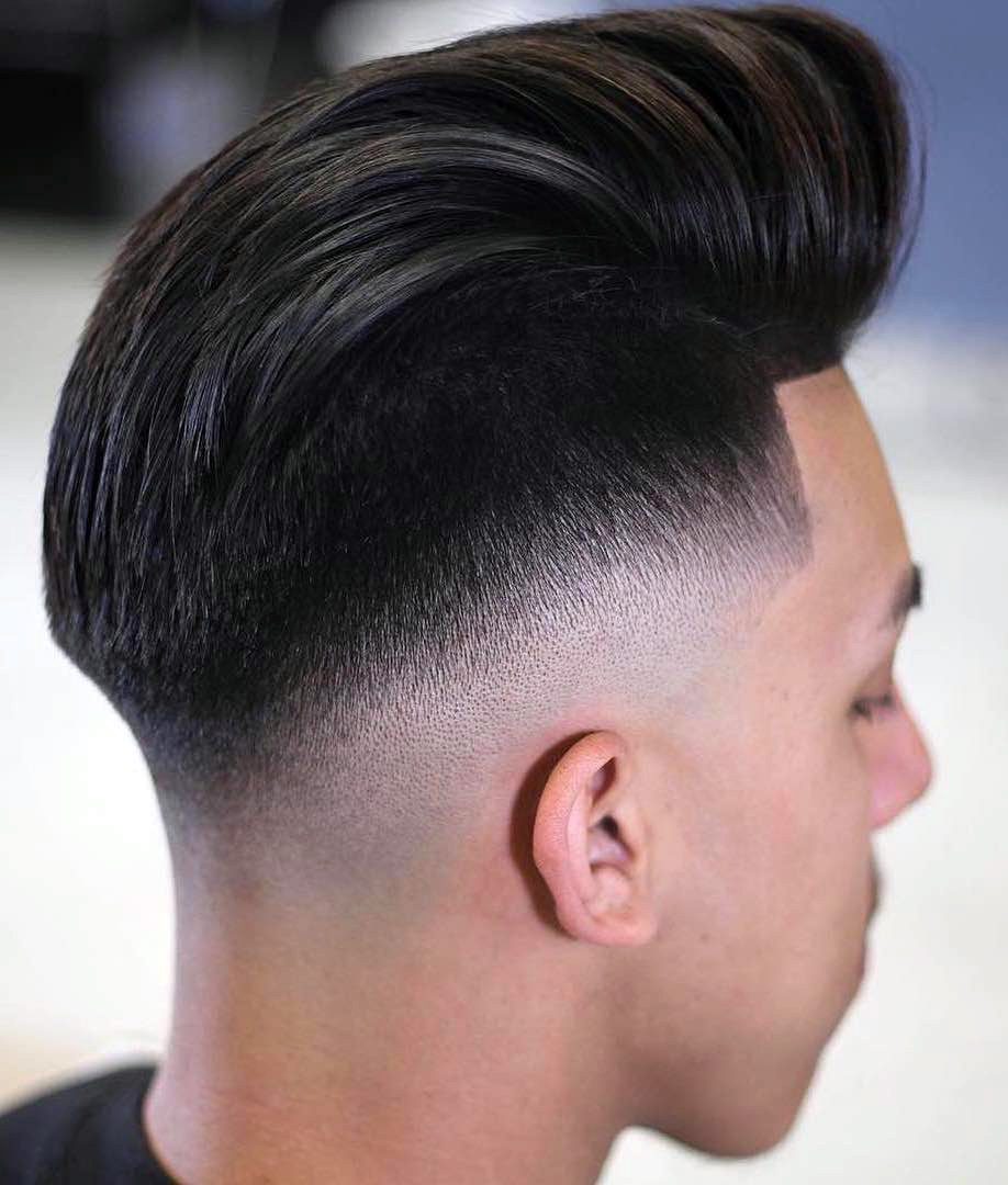 Bloated Pompadour with Layers