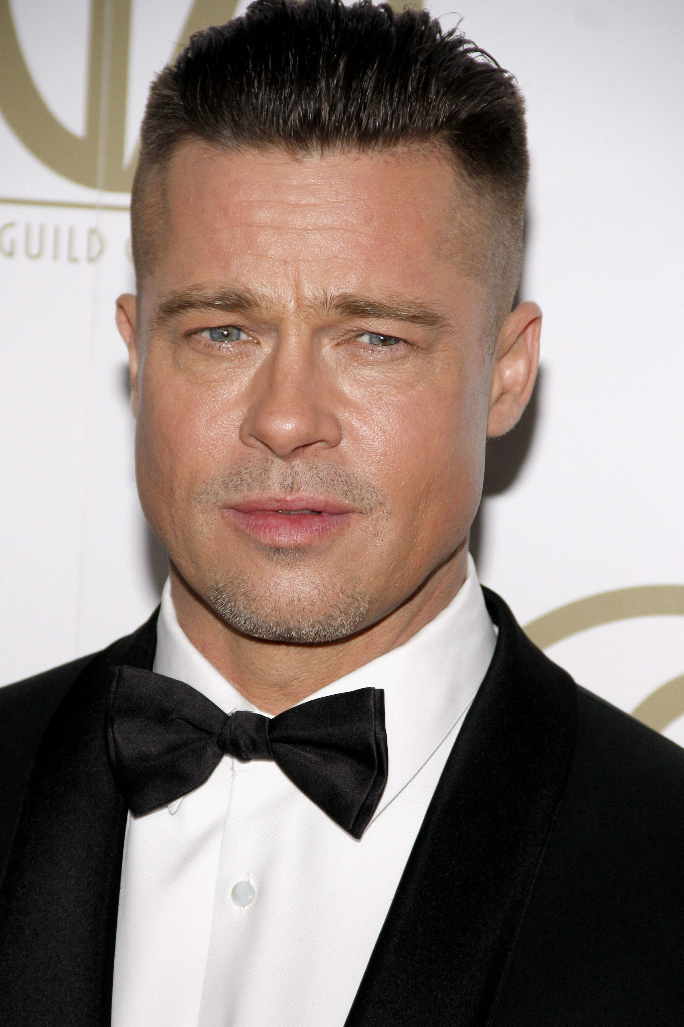 Brad Pitt Fury Haircut