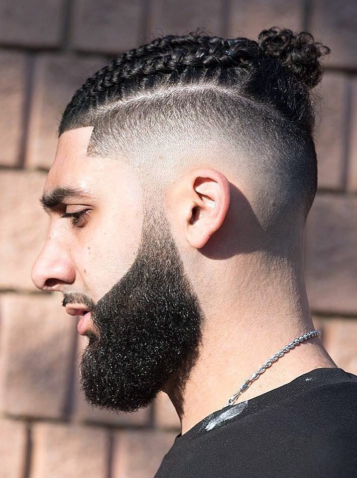 Featured image of post White Mens Braids With Fade : Fade haircuts for black men offer a clean, fresh finish on the sides and back.