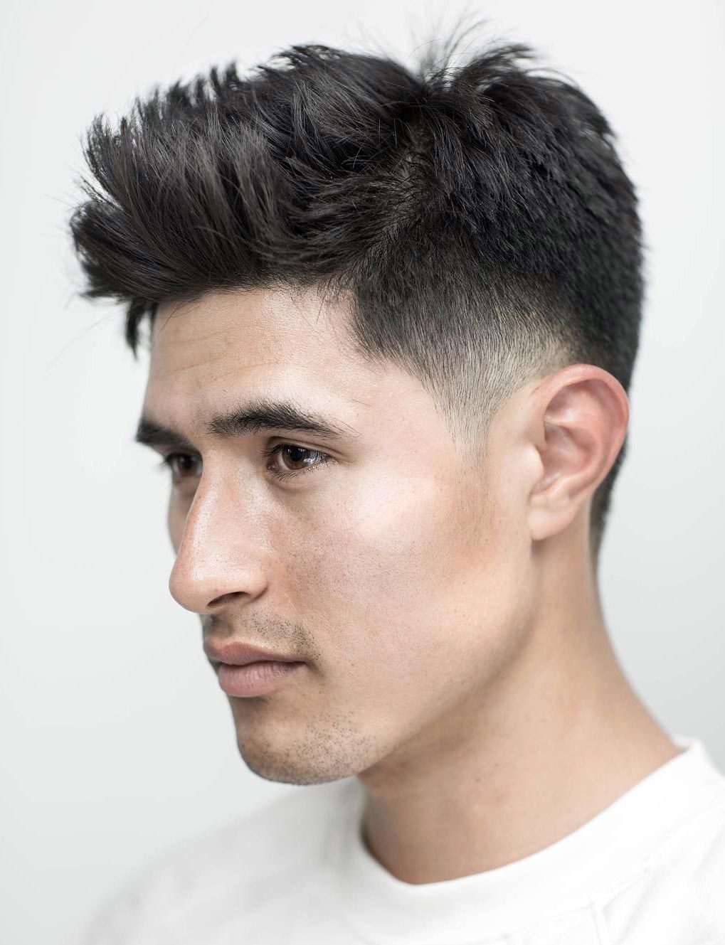 Image of Brush Up haircut for oval face male