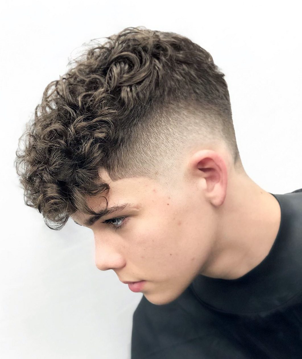 Burst Fade and Curls