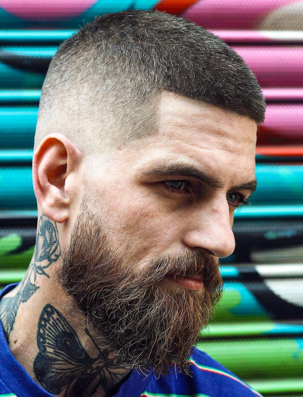 Masculine Buzz Cut Examples Tips How To Cut Guide