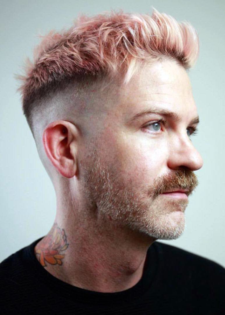 Show Off Your Dyed Hair: 10 Colorful Men's Hairstyles | Haircut Inspiration