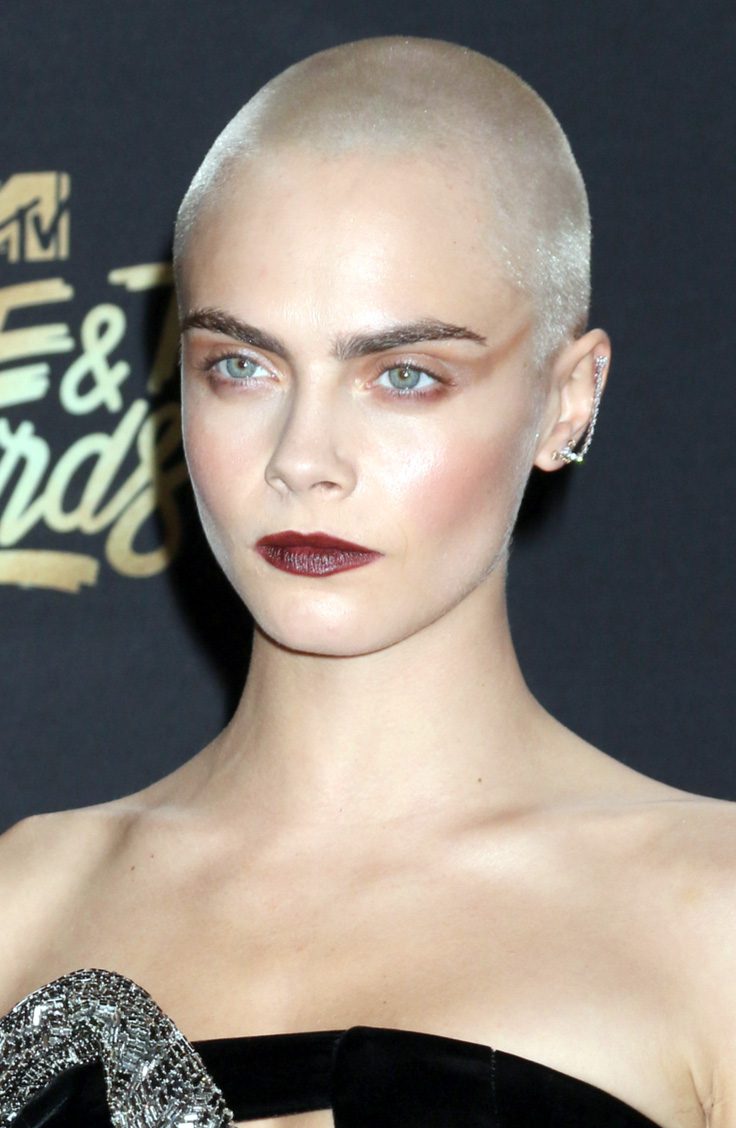 Cara Delevingne's Rebel Buzz Cut