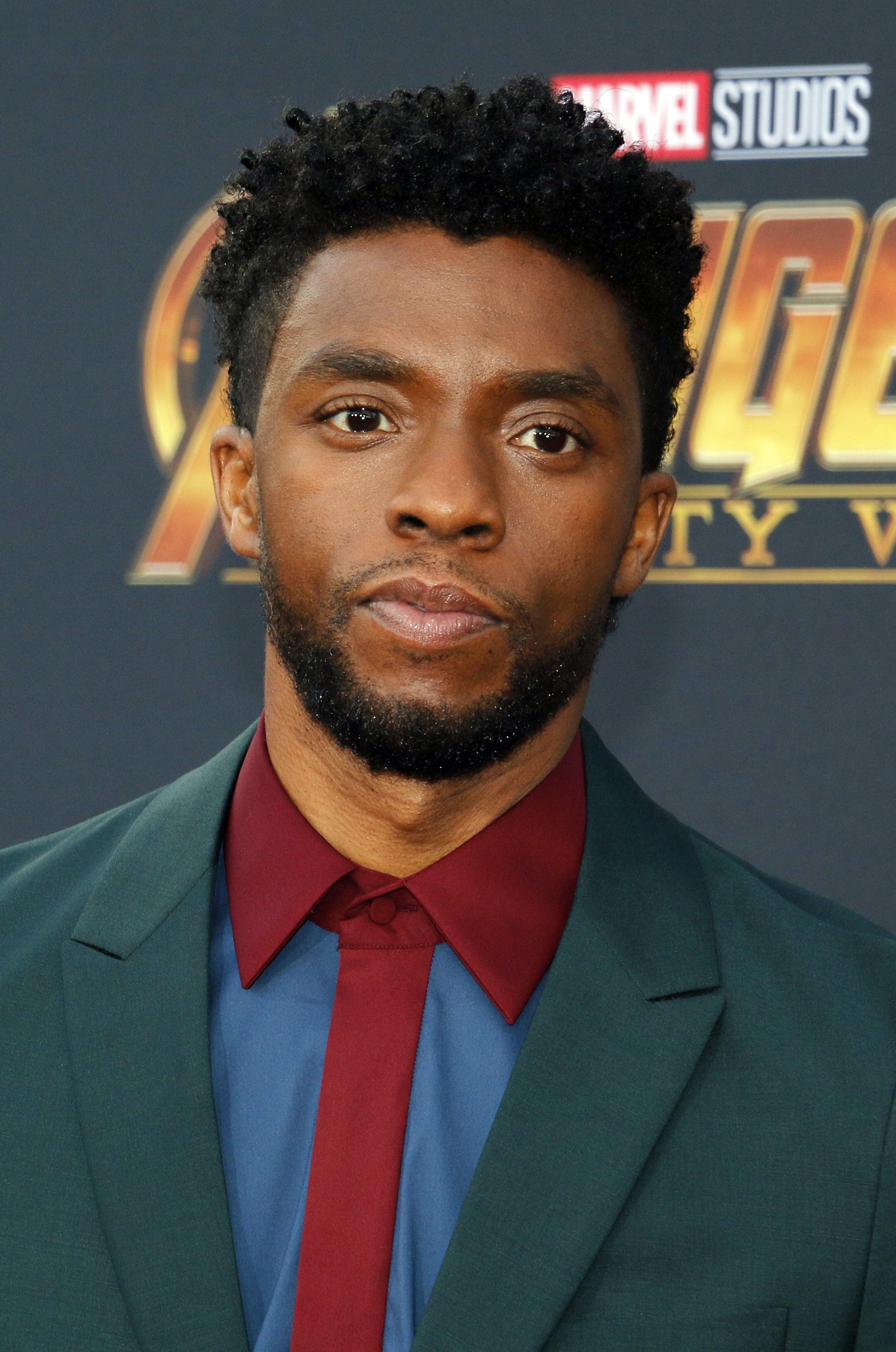 Chadwick Boseman With Casual Twists