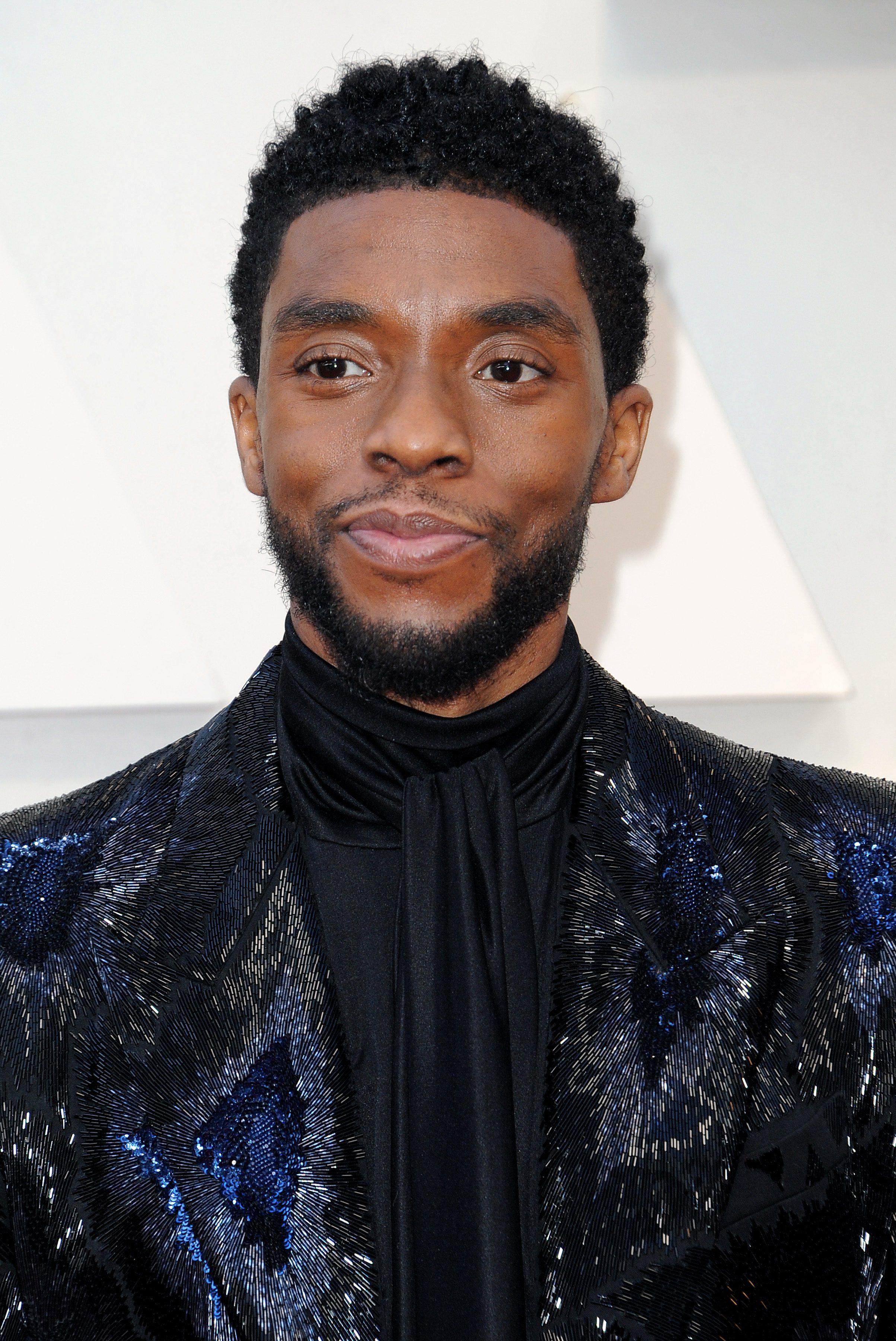 Chadwick Boseman's Chin Curtain