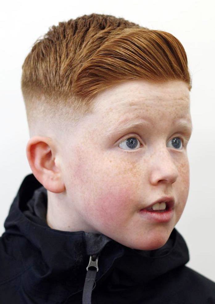 Classic Ginger High Fade