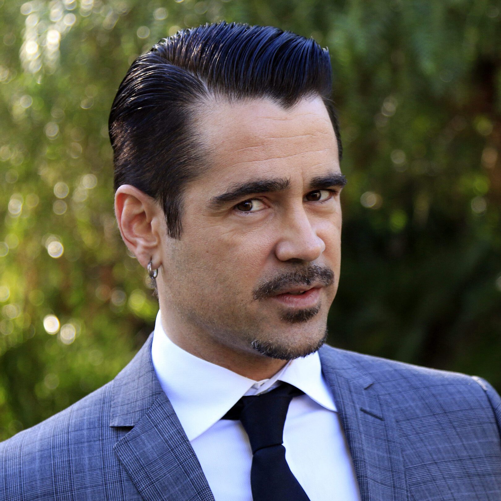 10 Classy Men S Slicked Back Styles With Side Part Haircut Inspiration   Colin Farrell Slicked Back Side Part 1 1 1620x1620 