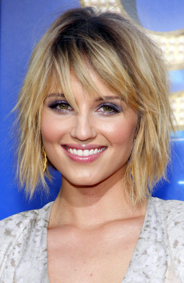 Dianna Agron's Shaggy Bob