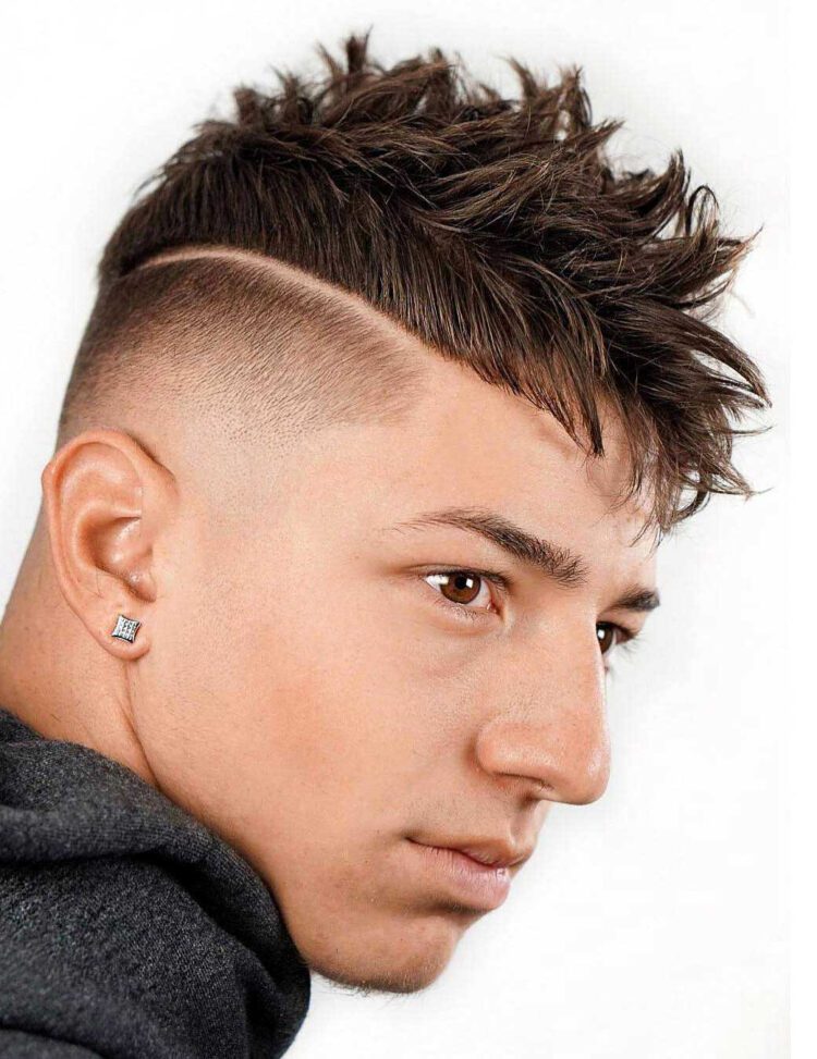 30 Modern Faux Hawk Aka Fohawk Hairstyles Keep It Even More   Disconnected Undercut Faux Hawk 3 750x973 