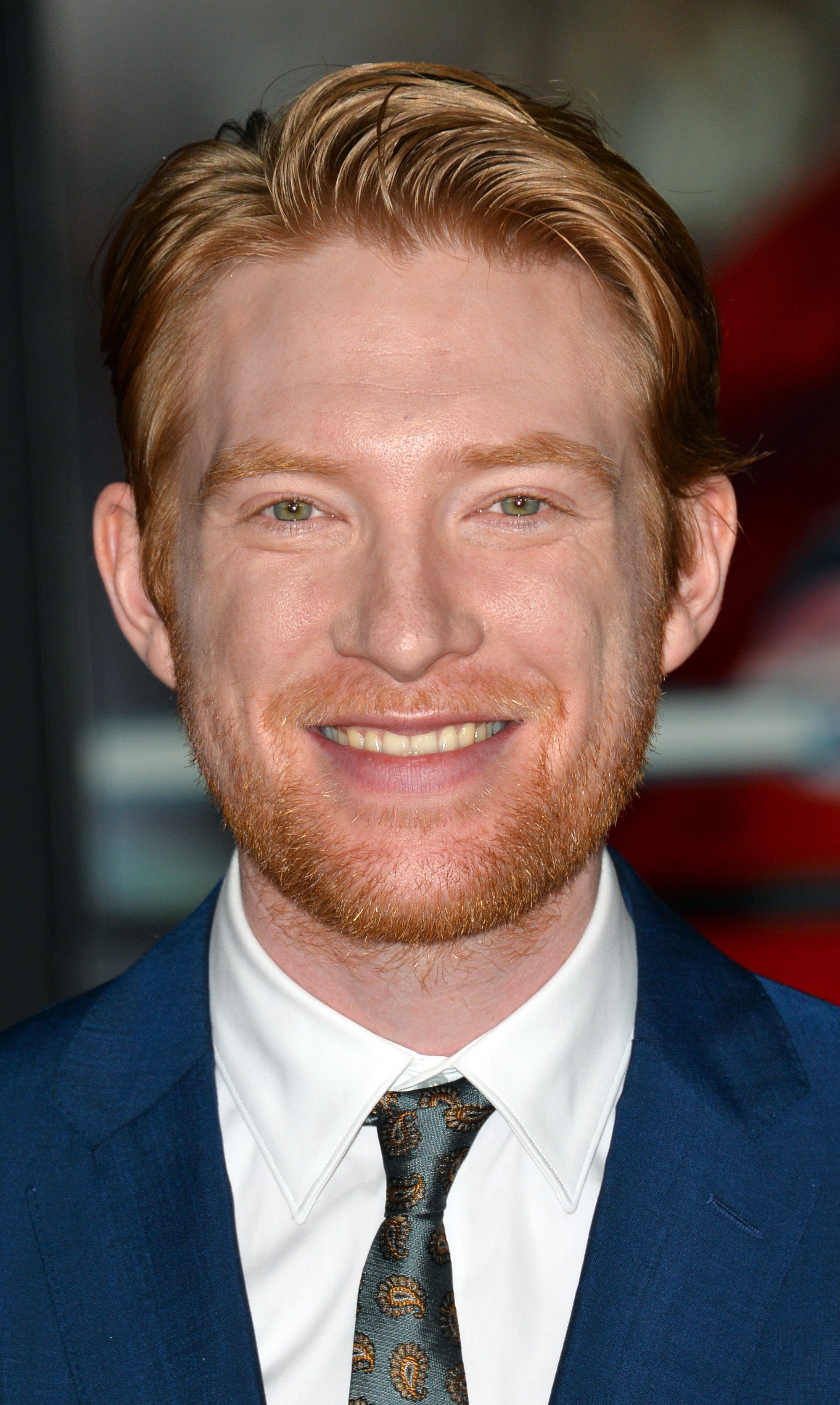 Domhnall Gleeson's Sideways Brush Up