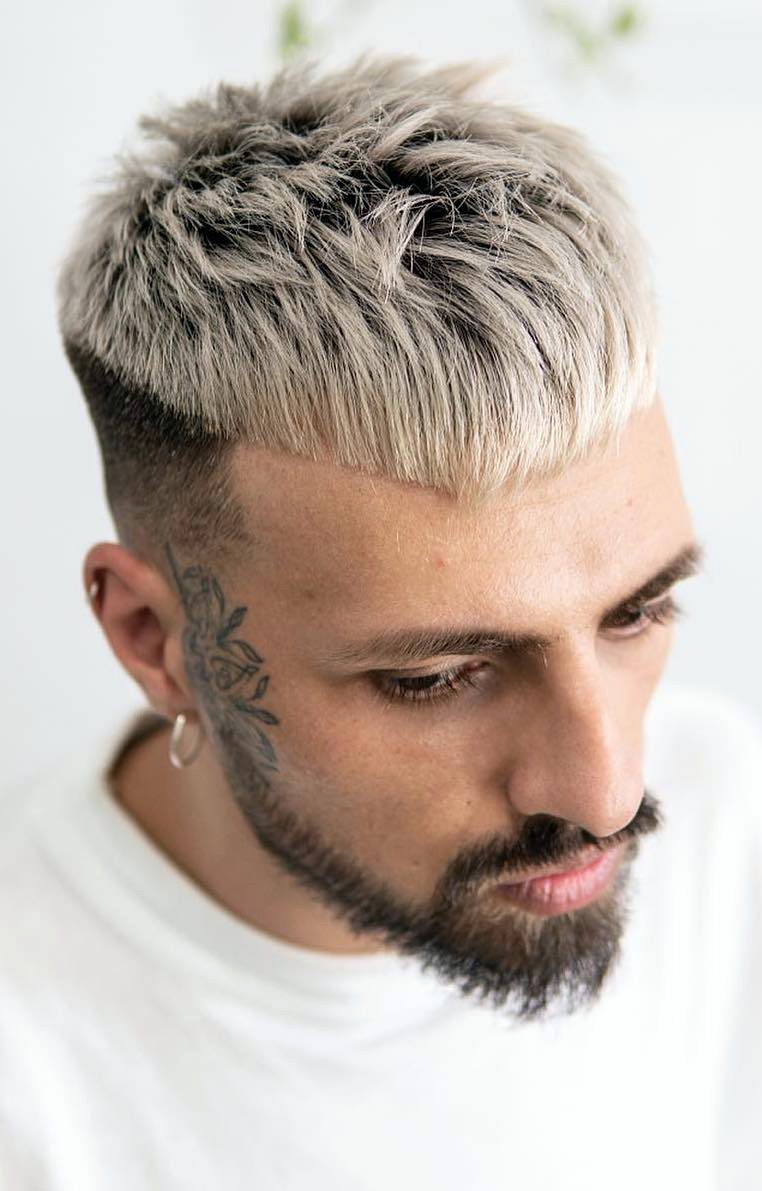 The Biggest Men's Hair Trends For 2023 | FashionBeans | Cool hair color,  Silver hair color, Long hair styles men