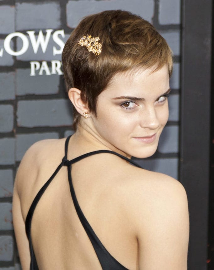 Emma Watson's Textured Pixie