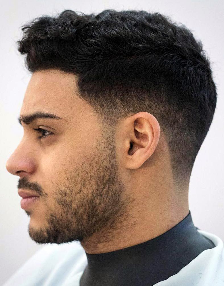 Drop Fade with Tapered Neckline