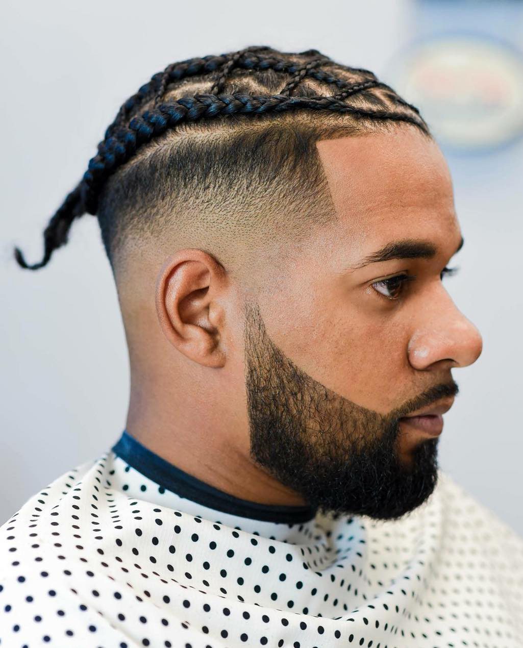 Hair Styles Cornrow Mens Braids With Fade Img Plumtree